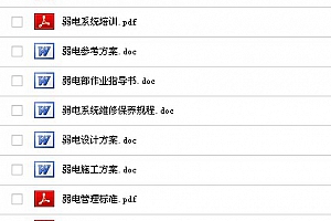 小区智能楼宇建筑 弱电 综合布线 系统技术与项目管理视频教程(tbd)